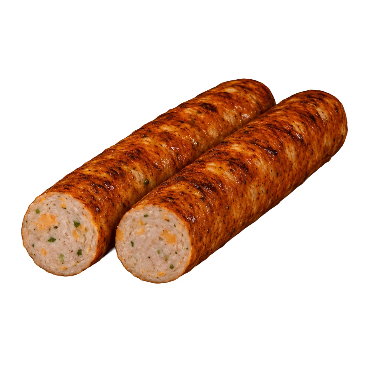 Kipgrillworst Jalapeno/Cheddar Afg.