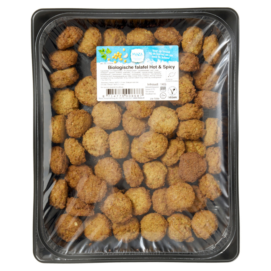 Bio Falafel Hot ’n Spicy 1kg van Maza