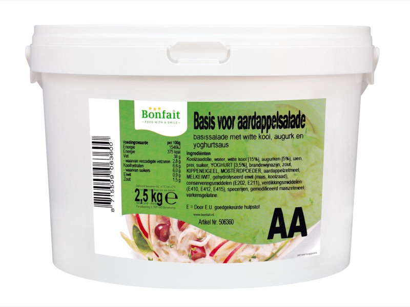 Aardappelsalade Basis 2,5kg