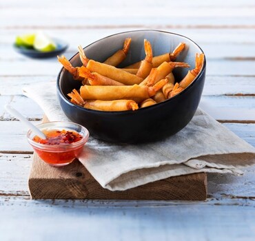 Garnalen Snack Filodeeg 6x45x11gr.