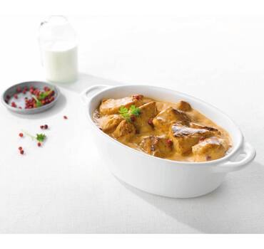 Stoofpotje kalkoen roze pepersaus 2,5kg