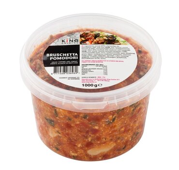Bruschetta Tomaat/Zwarte Olijf 1kg
