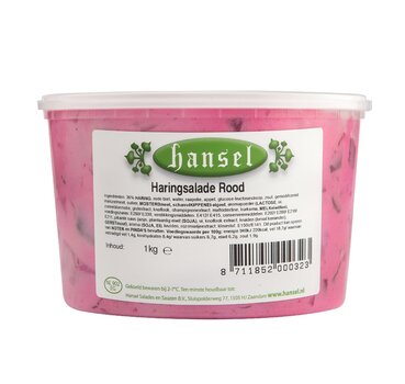 Haringsalade Rood 1kg