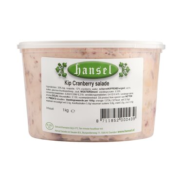 Kerst Cocktail Kip-Cranberry 1kg