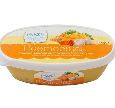 Hoemoes Spicy Mango 6x200gr.