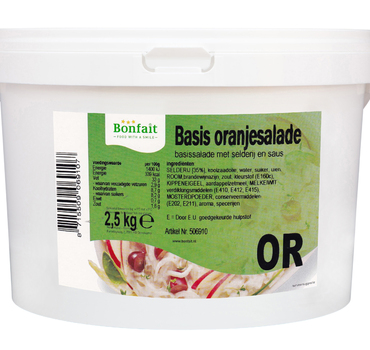 Oranjesalade Basis 2,5kg