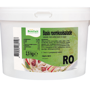 Roomkoolsalade Basis 2,5kg