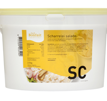 Scharreleisalade 2,5kg