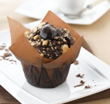 Triple Chocomuffin Gevuld